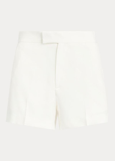 Pantalones Cortos Polo Ralph Lauren Mujer Creme - Twill - JYPSK1825